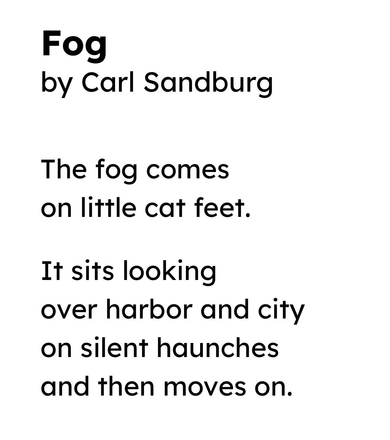 Fog – Write