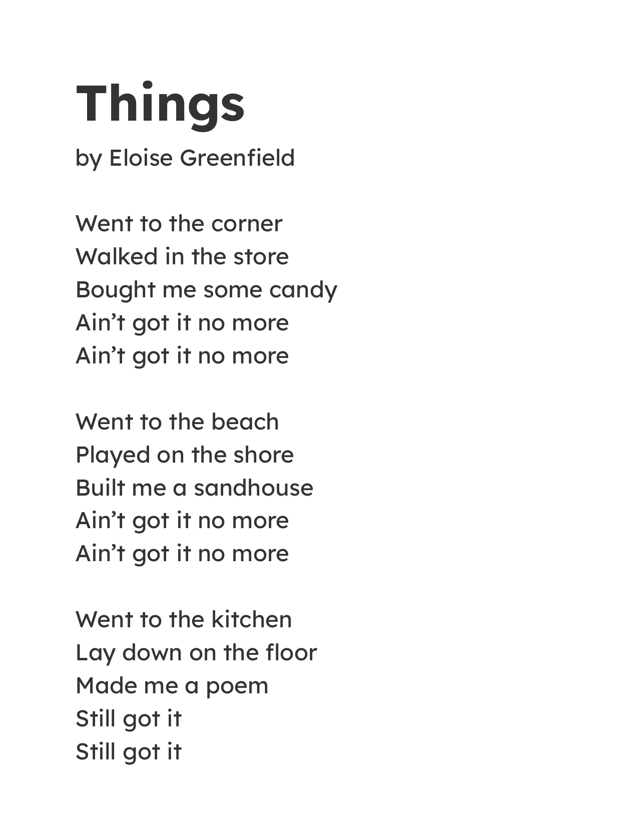 Things